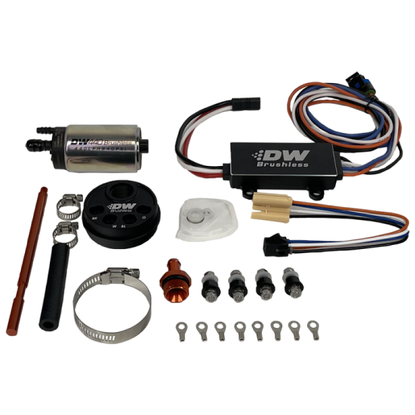 DeatschWerks - DeatschWerks 3.5L Module Surge Tank In-Tank Pump Adapter w/ DW440 Brushless & Controller 440lph Pump - 9-441-C102-5004