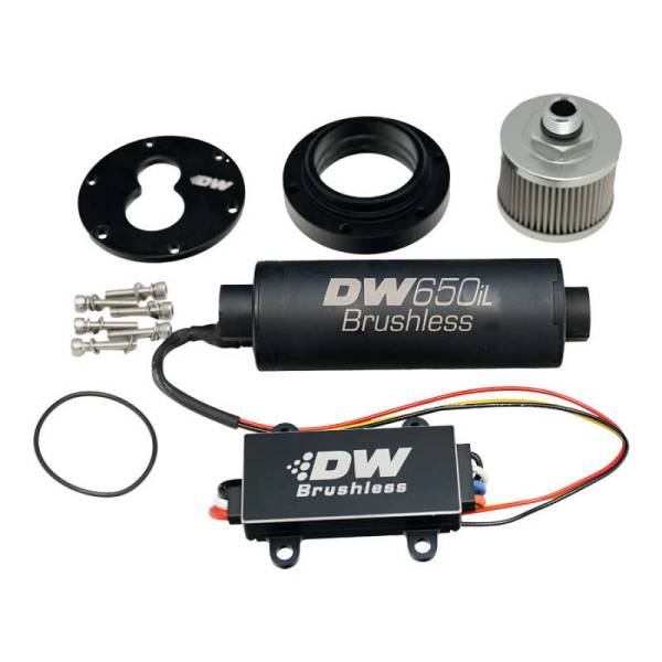 DeatschWerks - DeatschWerks 3.5L Module Surge Tank In-Tank Pump Adapter w/ DW650iL Brushless/Controller 440lph Pump - 9-650-C105-5009