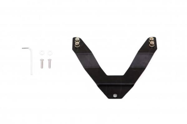 LUND - LUND Universal License Plate Relocation Kit For Bull Bars - Black - 27021000