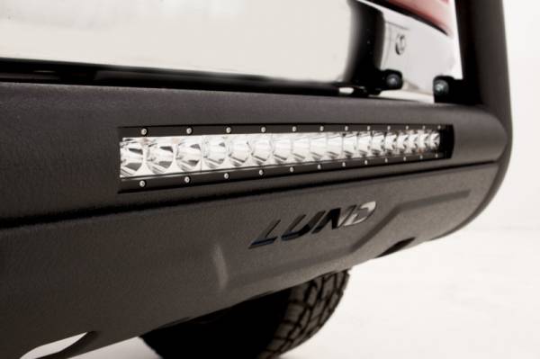 LUND - LUND 11-16 Ford F-250 Super Duty Bull Bar w/Light & Wiring - Black - 47121207