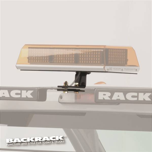 BackRack - BackRack Light Bracket 16in x 7in Base Center Mount - 91002REC