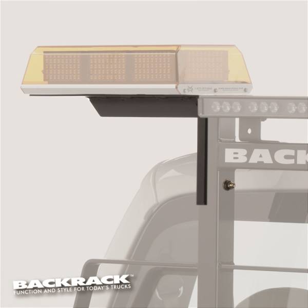 BackRack - BackRack Light Bracket 16in x 7in Base Drivers or Passenger Side - 91007