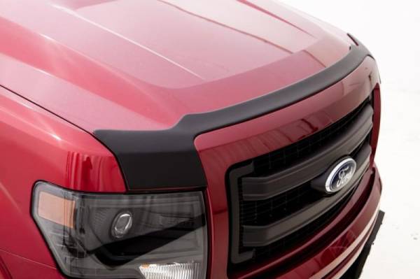 AVS - AVS 11-16 Ford F-250 Aeroskin Low Profile Hood Shield - Matte Black - 377022