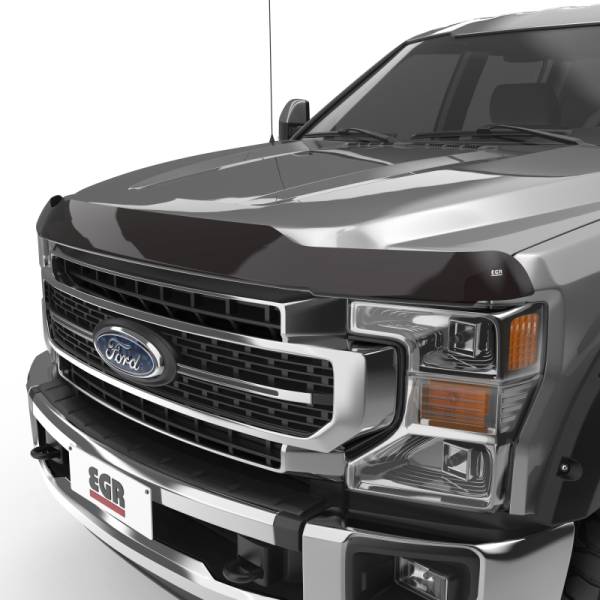 EGR - EGR 17+ Ford F-250/F-350 Superguard Hood Shield - Smoke Finish - 303911