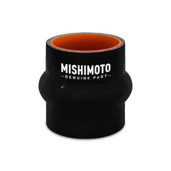 Mishimoto - Mishimoto 1.5in. Hump Hose Silicone Coupler - Black - MMCP-1.5HPBK