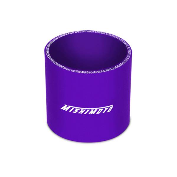 Mishimoto - Mishimoto 2.5in. Straight Coupler Purple - MMCP-25SPR