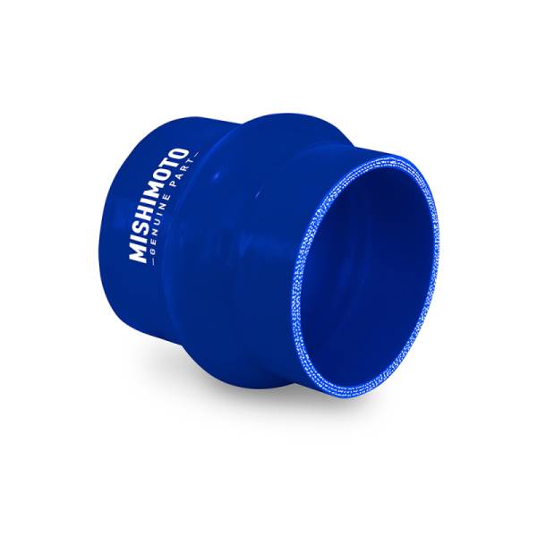 Mishimoto - Mishimoto 3in. Hump Hose Silicone Coupler - Blue - MMCP-3HPBL
