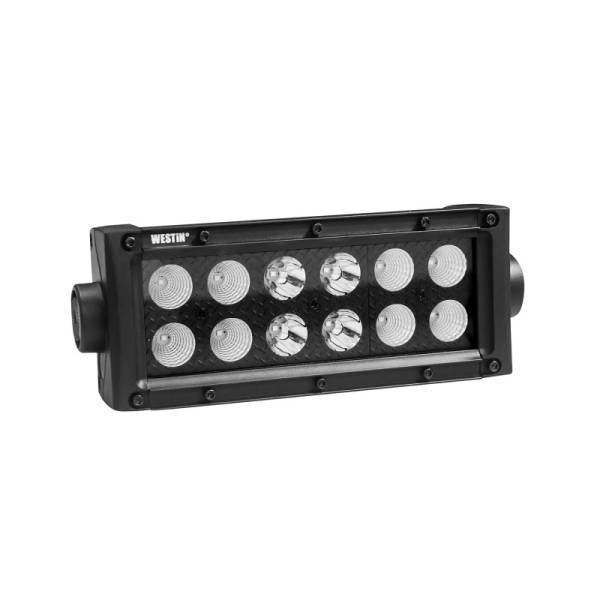 Westin - Westin B-FORCE LED Light Bar Double Row 6 inch Combo w/3W Cree - Black - 09-12212-12C