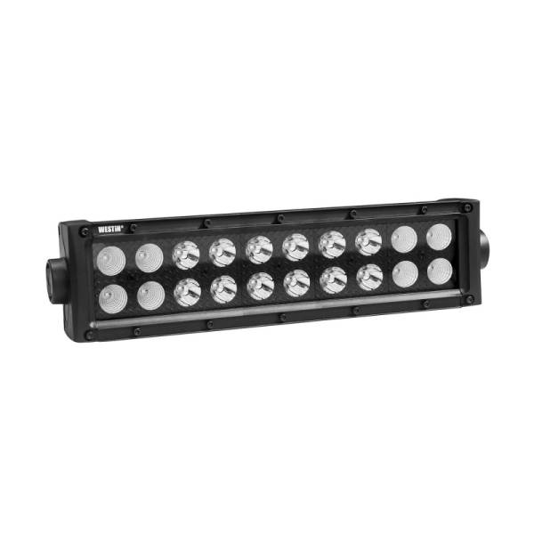 Westin - Westin B-FORCE LED Light Bar Double Row 10 inch Combo w/3W Cree - Black - 09-12212-20C