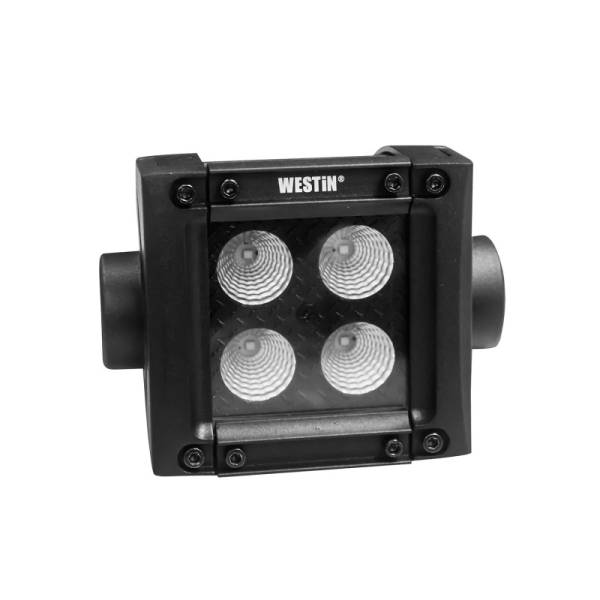 Westin - Westin B-FORCE LED Light Bar Double Row 2 inch Flood w/3W Cree - Black - 09-12212-4F