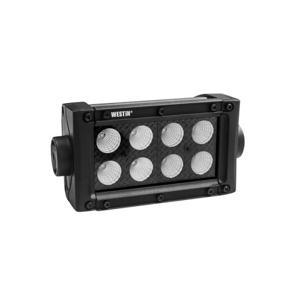 Westin - Westin B-FORCE LED Light Bar Double Row 4 inch Flood w/3W Cree - Black - 09-12212-8F