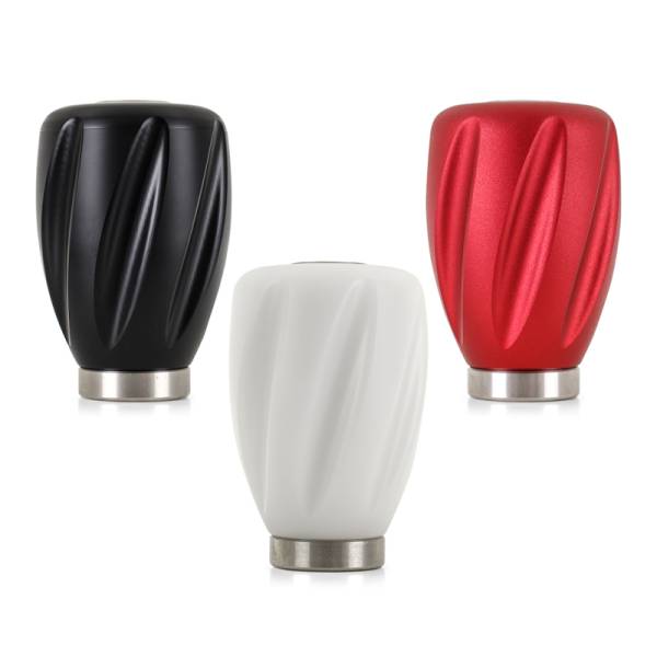 Mishimoto - Mishimoto Steel Core Twist Shift Knob Black Delrin - MMSK-TWST-BK