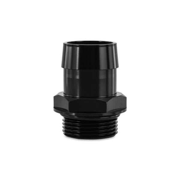 Mishimoto - Mishimoto -16ORB to 1 1/4in. Hose Barb Aluminum Fitting - Black - MMFT-16ORB-114BK