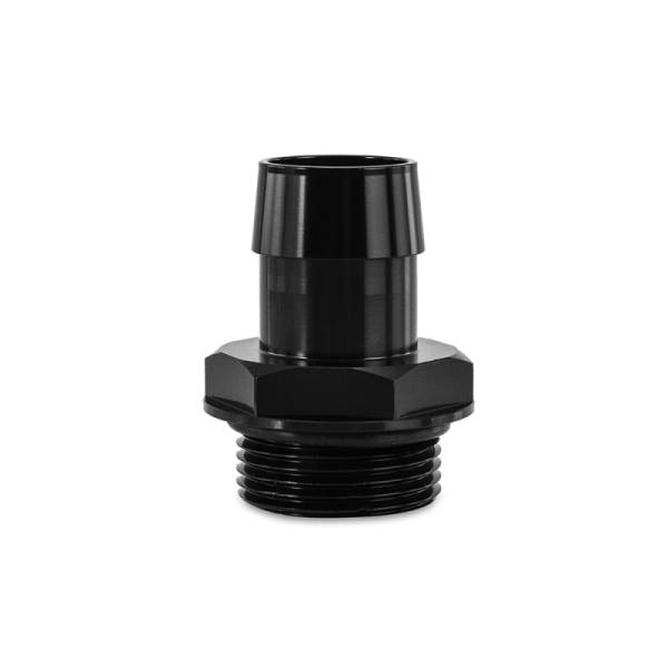 Mishimoto - Mishimoto -16ORB to 1in. Hose Barb Aluminum Fitting - Black - MMFT-16ORB-1BK