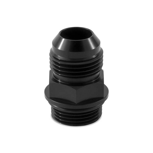 Mishimoto - Mishimoto M27 x 2.0 to -12AN Aluminum Fitting - Black - MMFT-M27-12BK
