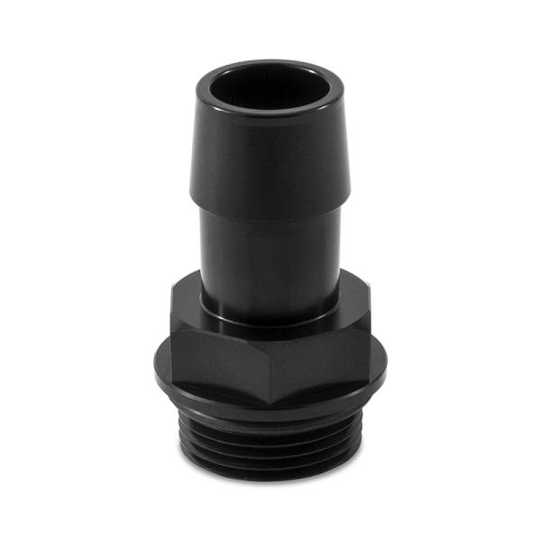 Mishimoto - Mishimoto M27 x 2.0 to 3/4in Hose Barb Aluminum Fitting - Black - MMFT-M27-34BK