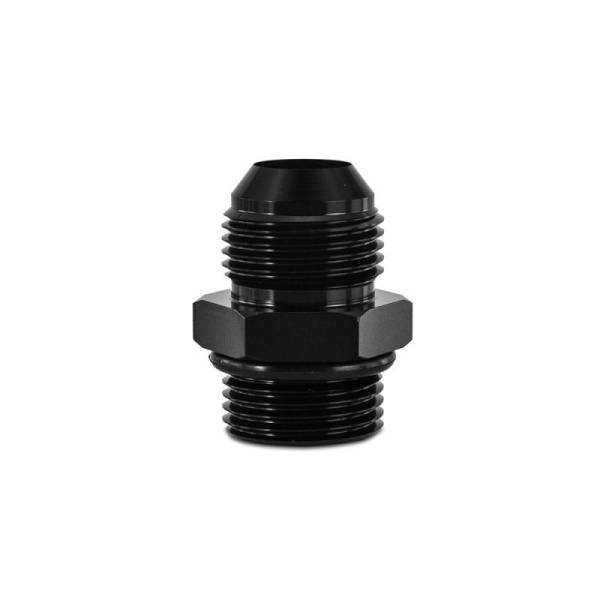 Mishimoto - Mishimoto -10 ORB to -10AN Aluminum Fitting - Black - MMFT-10-10BK