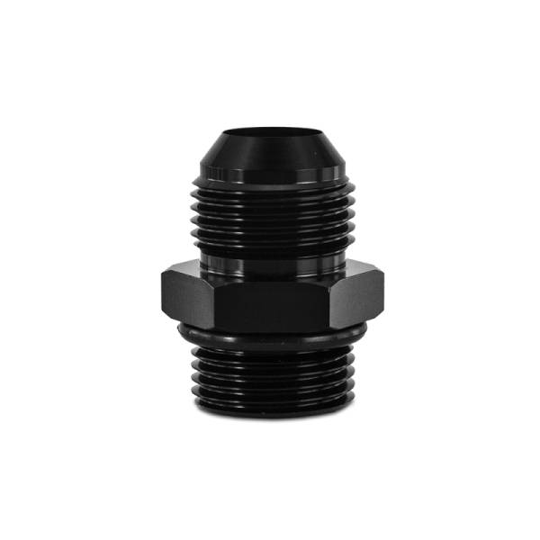 Mishimoto - Mishimoto -16ORB to -16AN Aluminum Fitting Black - MMFT-16ORB-16BK