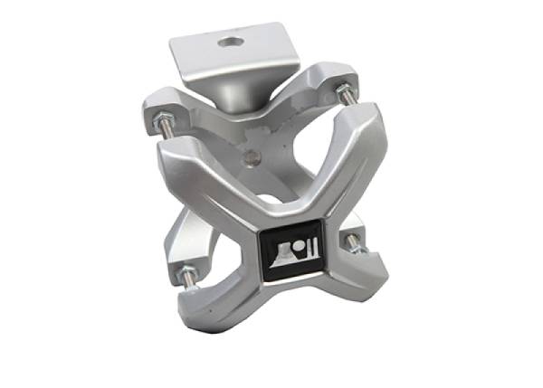 Rugged Ridge - Rugged Ridge 2.25-3in Silver X-Clamp - 11030.10