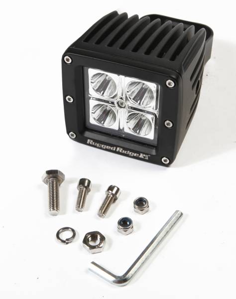 Rugged Ridge - Rugged Ridge 3in Cube LED Light 16 Watt - 15209.03