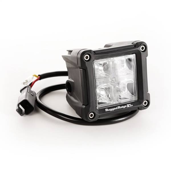 Rugged Ridge - Rugged Ridge Cube LED Light Combo High/Low Beam - 15209.30