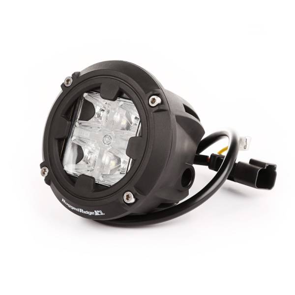 Rugged Ridge - Rugged Ridge Round LED Light 3.5in Combo High/Low Beam - 15209.31