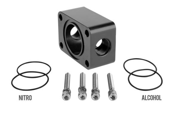 Aeromotive - Aeromotive Spur Gear Pump Distribution Block - 2x AN-06 - 11738