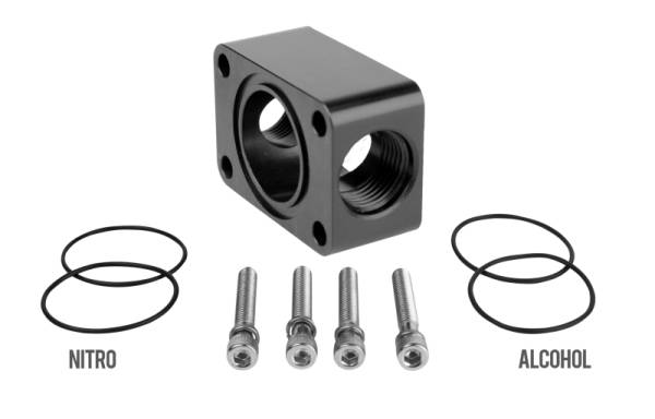 Aeromotive - Aeromotive Spur Gear Pump Distribution Block - 2x AN-10 - 11740