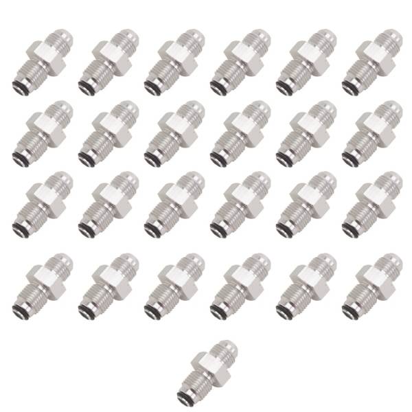 Russell - Russell Performance -6 AN (male to 1/2in-20 O-ring seal) Power Steering Adapter (25 pcs.) - 648019