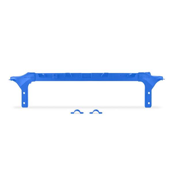 Mishimoto - Mishimoto 2011-2016 Ford 6.4L Powerstroke Upper Support Bar - Micro-Wrinkle Blue - MMUS-F2D-11MWBL