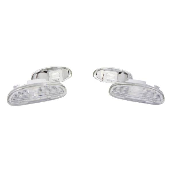 Westin - Westin Step Board Light Lens w/ Back Cavity 4/pkg - Clear - 27-9904