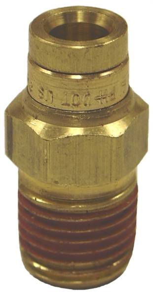 Firestone - Firestone Male Connector 1/4in. NPT To 1/4in. PTC Straight Brass Air Fitting - 25 Pack (WR17603046) - 3046