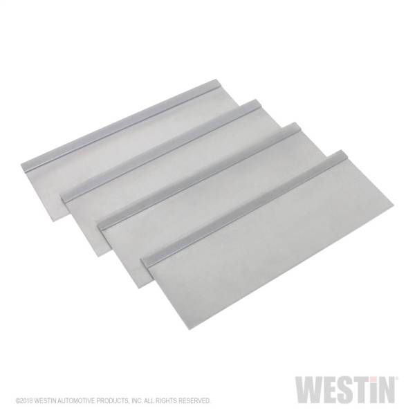 Westin - Westin/Brute 9in x 15in tray w/ 4 Silver Aluminum Dividers - Yellow - 80-TR11