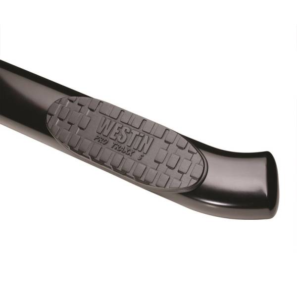 Westin - Westin 99-16 Ford F-250/350/450/550 Crew Cab (6.75 ft Bed) PRO TRAXX 5 WTW Oval Nerf Step Bars - Blk - 21-534015