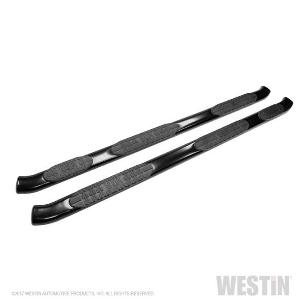 Westin - Westin 2017-2018 Ford F-250/350 Crew Cab (6.75ft Bed) PRO TRAXX 5 WTW Oval Nerf Step Bars - Black - 21-534645