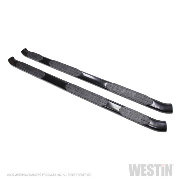 Westin - Westin 2017-2018 Ford F-250/350 Crew Cab (8ft Bed) PRO TRAXX 5 WTW Oval Nerf Step Bars - Black - 21-534655