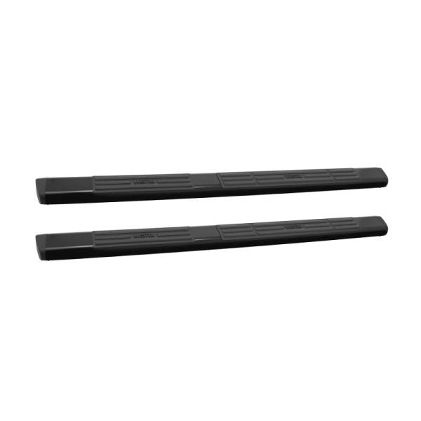 Westin - Westin Premier 6 in Oval Side Bar - Mild Steel 75 in - Black - 22-6025