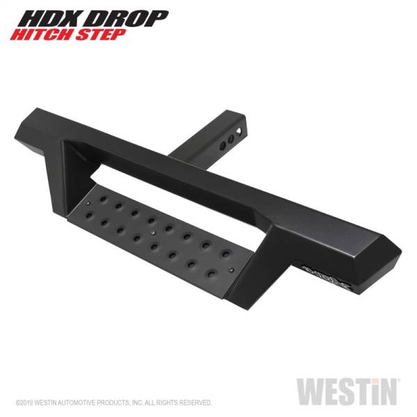 Westin - Westin HDX Drop Hitch Step 34in Step 2in Receiver - Textured Black - 56-10015