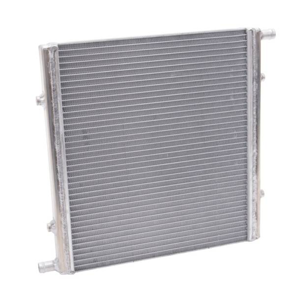 Edelbrock - Edelbrock Heat Exchanger Single Pass Single Row 22 000 Btu/Hr 16In W X 16In H X 1 5In D Silver - 15407