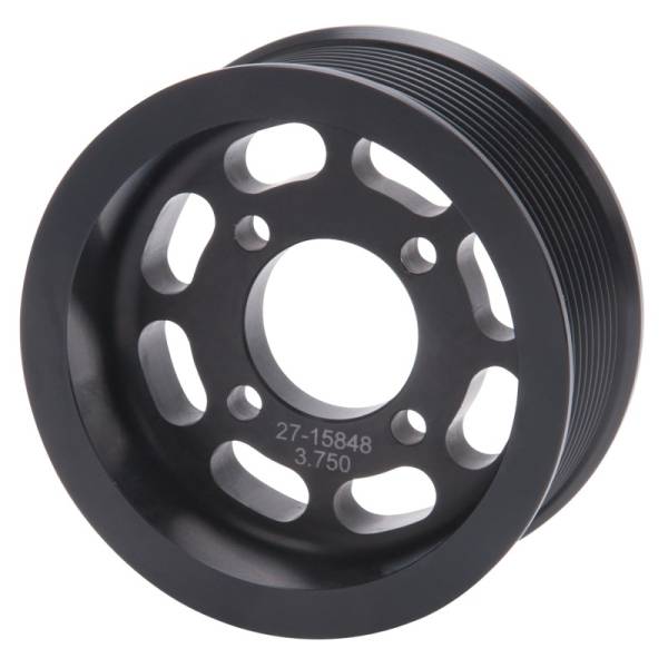 Edelbrock - Edelbrock Pulley Supercharger Enforcer 10 Rib 3 75In Black - 15848