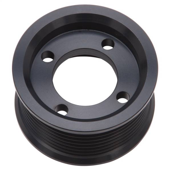 Edelbrock - Edelbrock Pulley SC E-Force 2 625In 8 Rib Black - 15870