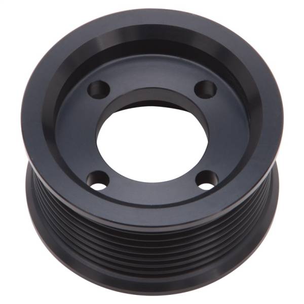 Edelbrock - Edelbrock Pulley SC E_Force 2 75In 8 Rib Black - 15871