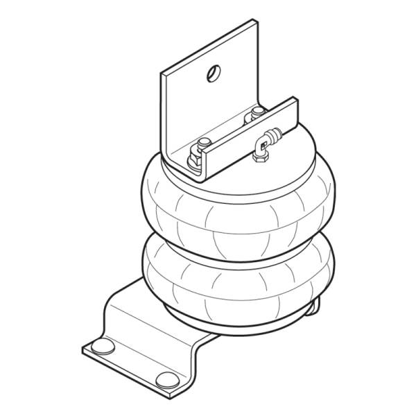 Firestone - Firestone Ride-Rite Air Helper Spring Kit Front 90-07 F35 (W217602070) - 2070