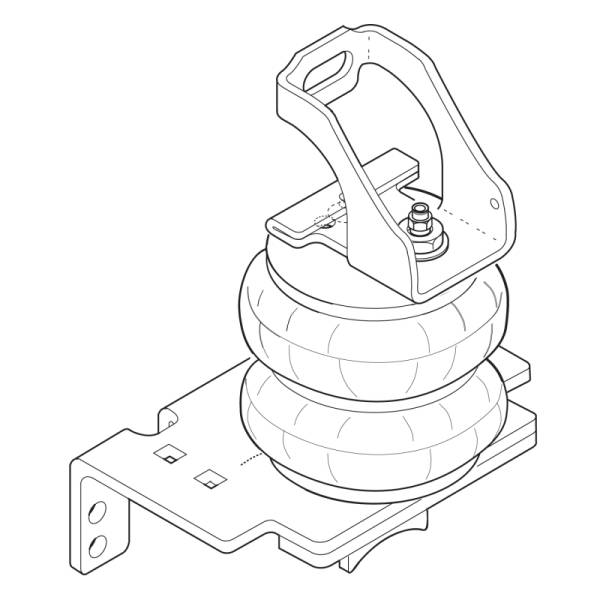 Firestone - Firestone Ride-Rite Air Helper Spring Kit Rear 05-07 Ford F250/F350 2WD (W217602398) - 2398