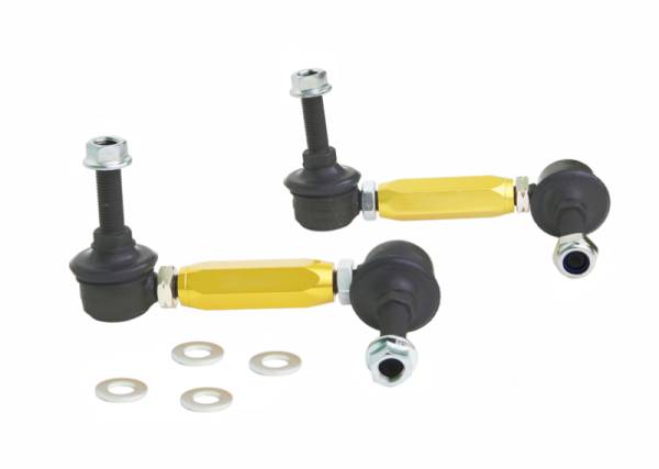 Whiteline - Whiteline Universal Swaybar Link Kit-Heavy Duty Adj Steel Ball w/ 10mm Ball Stud - KLC140-115