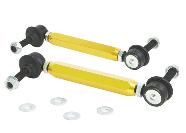 Whiteline - Whiteline Universal Sway Bar End Link Kit - 175-200mm Heavy Duty Adjustable - 10mm Ball Studs - KLC140-175