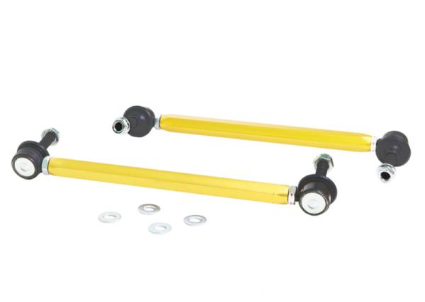 Whiteline - Whiteline Universal Swaybar Link Kit 270mm-295mm Heavy Duty Adjustable 10mm Ball/Ball Style - KLC140-275