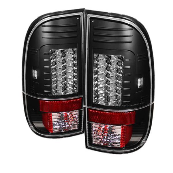 SPYDER - SPYDER Ford F150 Styleside 97-03/F250 Version 2 LED Tail Lights Blk ALT-YD-FF15097-LED-G2-BK - 5029133