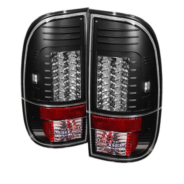 SPYDER - SPYDER Ford Super Duty 08-15 Version 2 LED Tail Lights Black ALT-YD-FS07-LED-G2-BK - 5029188