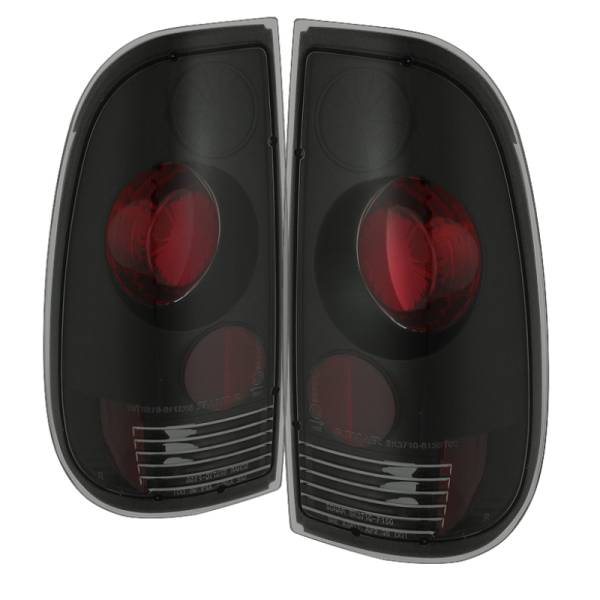 SPYDER - SPYDER Ford F150 Styleside 97-03/F250/350/450/550 Euro Style Tail Lights Blk Smke ALT-YD-FF15097-BSM - 5078162